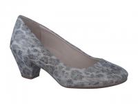 Chaussure mephisto velcro modele paldi motif gris